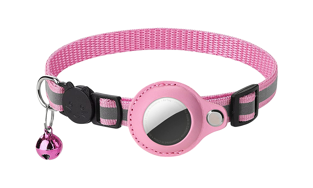 Reflective Breakaway Cat Collar with AirTag Holder Reflective Breakaway Cat Collar with AirTag Holder